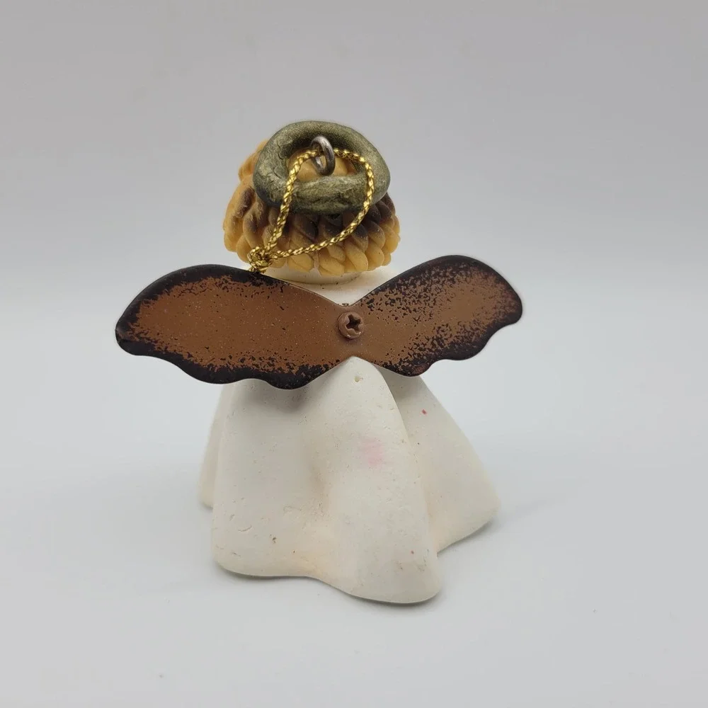 Small Nativity Shepherd‎ Angel Lamb Figurines Christmas Decor Set Replacement Pc